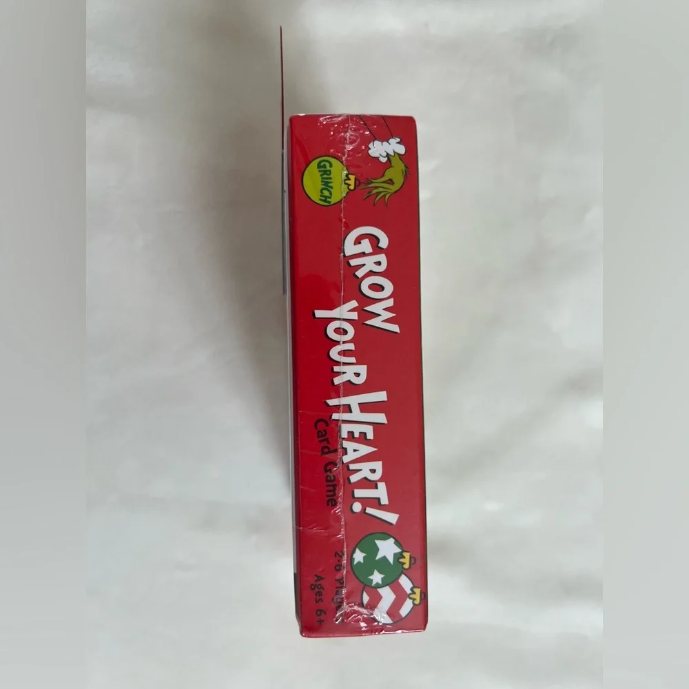 Dr. Seuss Grinch Grow Your Heart! Card Game New Sealed Family Game‎